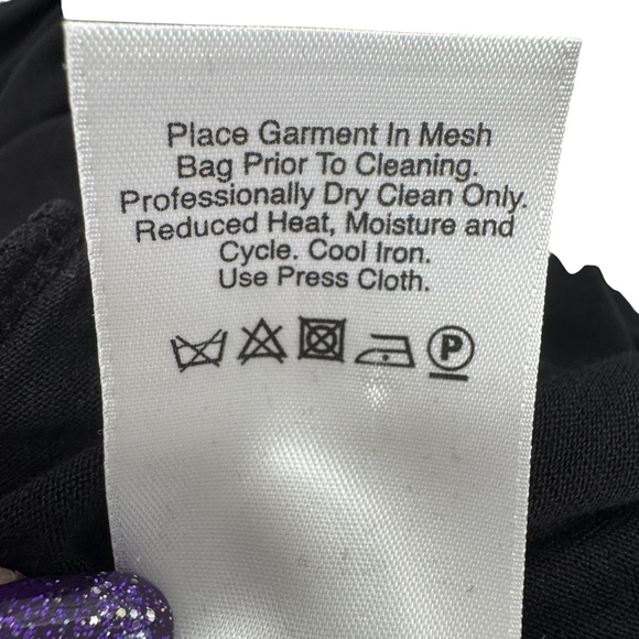 DKNY BLACK DOUBLE LAYER SWING OPEN CARDIGAN - Picture 11 of 12